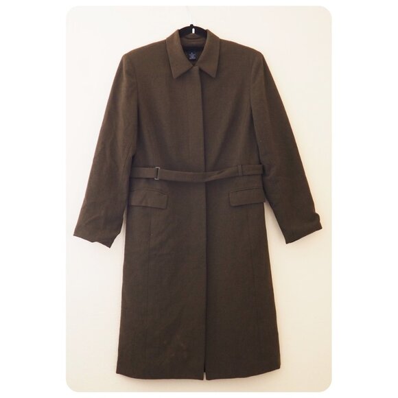 Ann Taylor Jackets & Blazers - !! Vintage Ann Taylor Long Green Jacket sz 8